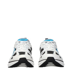Valentino Garavani White Fabric Athletic Sneakers