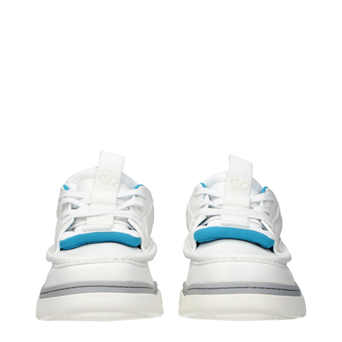 Valentino Garavani White Leather Low Top Sneakers