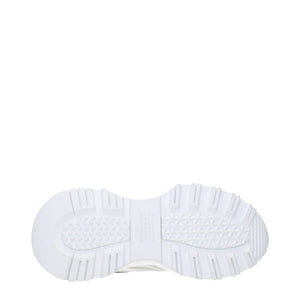 Maison Margiela White Fabric Athletic Sneakers