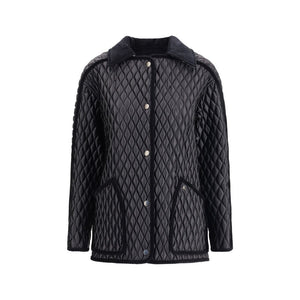 Burberry Black Polyamide Full-Length Jacket