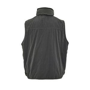 Paul & Shark Gray Polyester Sleveless Jacket