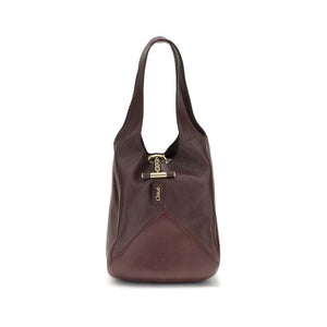 Chloé Brown Buffalo Leather Shoulder Bag