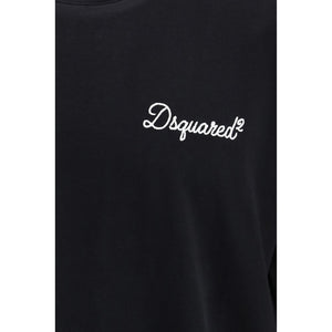 Dsquared² Black Cotton T-Shirt