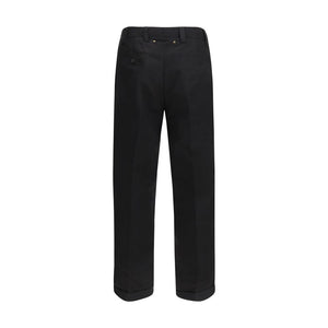 Golden Goose Black Cotton Chino Pants