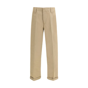 Golden Goose Bicolor Cotton Chino Pants