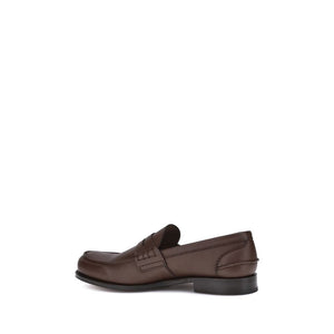 Church's Brown Calf Leather Bos Taurus Slip-On Loafers