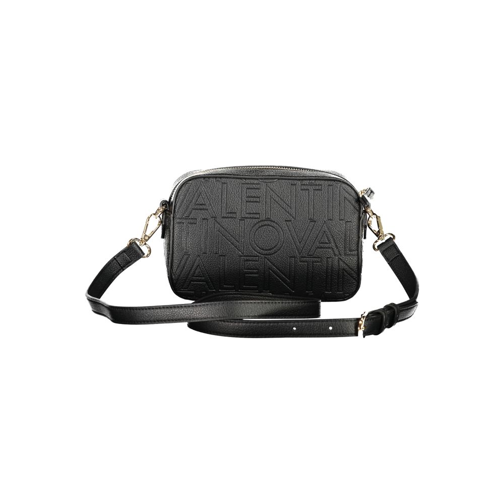 Mario Valentino Black Polyurethane Women Handbag