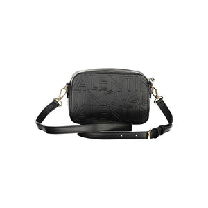 Mario Valentino Black Polyurethane Women Handbag