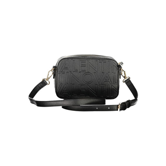 Mario Valentino Black Polyurethane Women Handbag