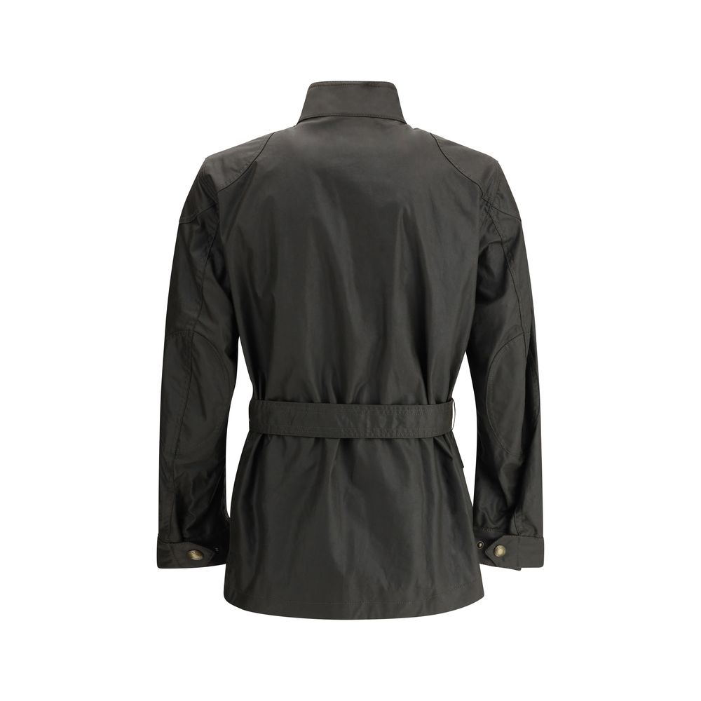 Belstaff Green Cotton Rain Coat