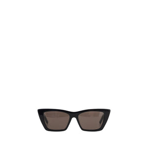Saint Laurent Black Acetate Sunglasses