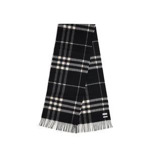 Burberry Black Cashmere Scarf