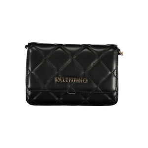 Mario Valentino Nero Polyurethane Women Shoulder Bag
