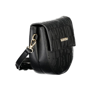 Mario Valentino Black Polyurethane Women Handbag