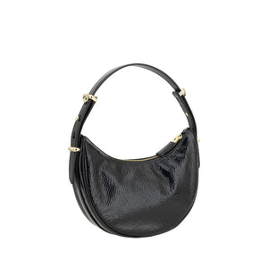 Prada Black Calf Leather Bos Taurus Shoulder Bag