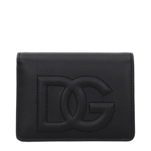 Dolce & Gabbana Black Leather Wallet