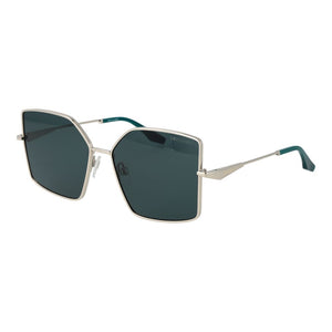 Trussardi Silver Metal Sunglasses