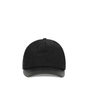 Fendi Black Polyamide Cap (Baseball Hat)