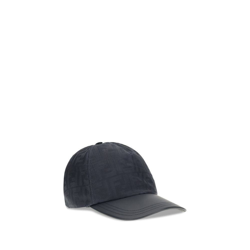Fendi Blue Polyamide Cap (Baseball Hat)