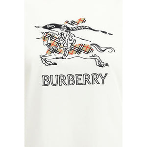 Burberry White Cotton T-Shirt
