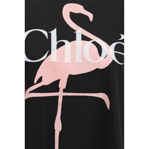 Chloé Black Cotton T-Shirt