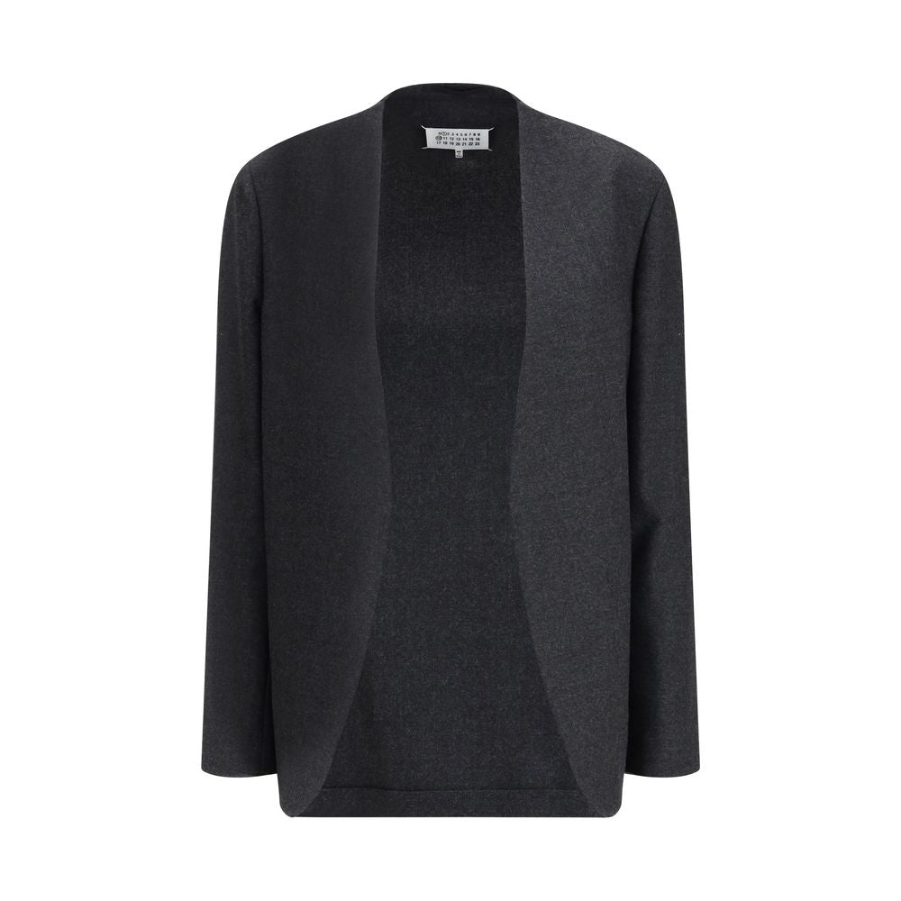Margiela Gray Fleece Wool Coat