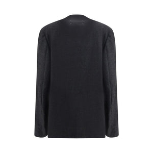 Margiela Gray Fleece Wool Coat