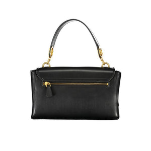 Guess Jeans Black Polyethylene Satchel Bag