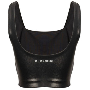 PINKO Black Nylon Top