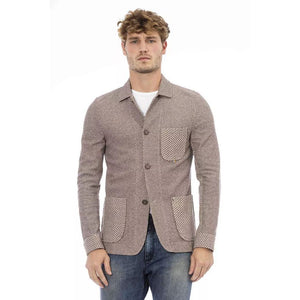 Distretto12 Beige Cotton Blazer