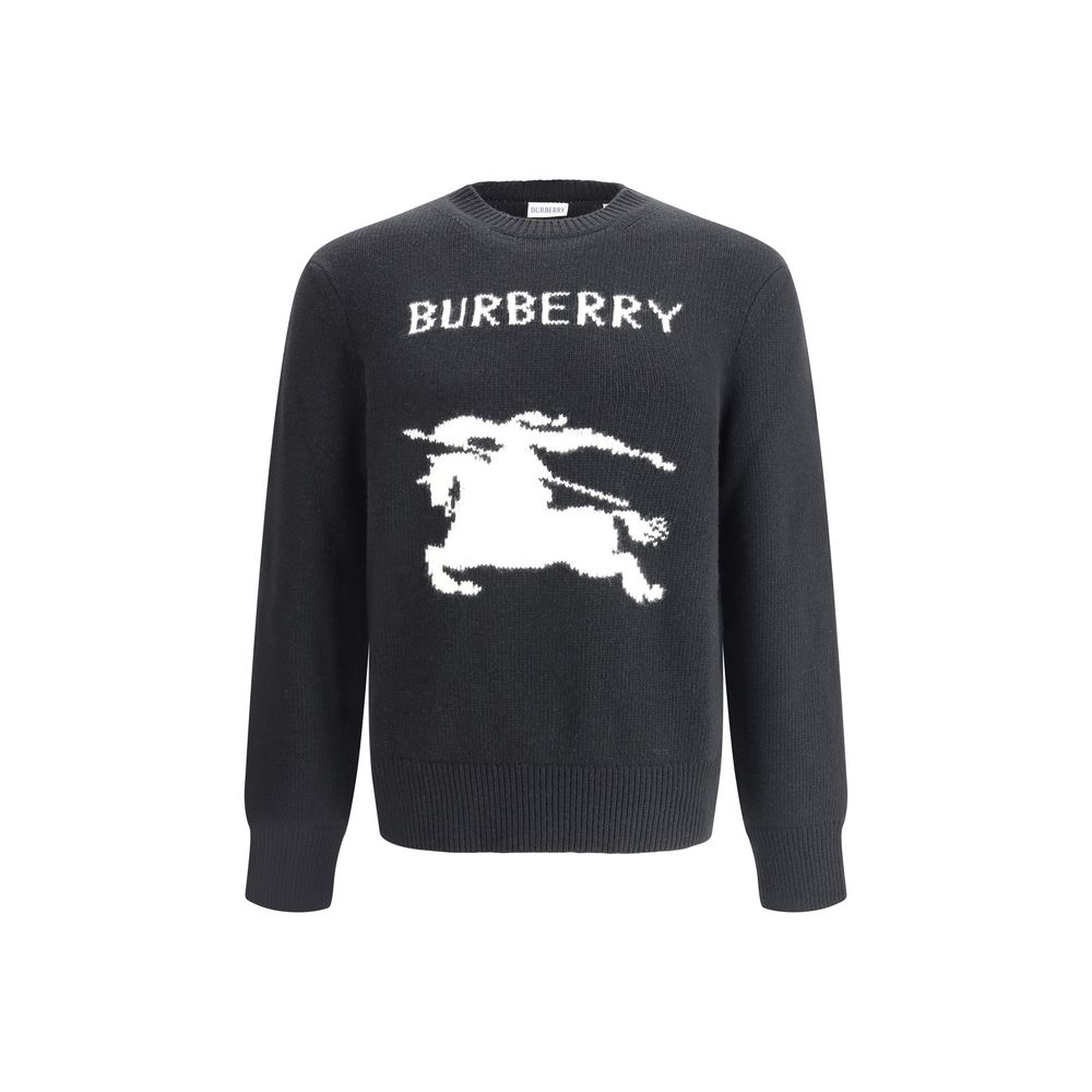 Burberry Black Wool Sweatshirt