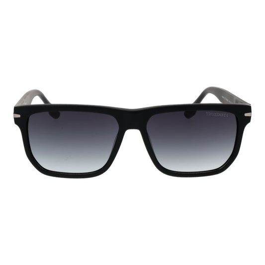 Trussardi Black Acetate Sunglasses