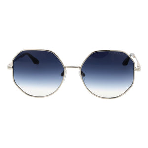 Trussardi Silver Metal Sunglasses