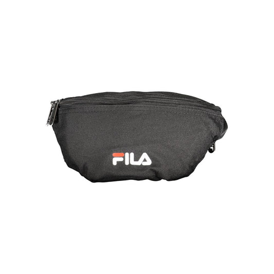 Fila Black Polyester Men Belt Bag