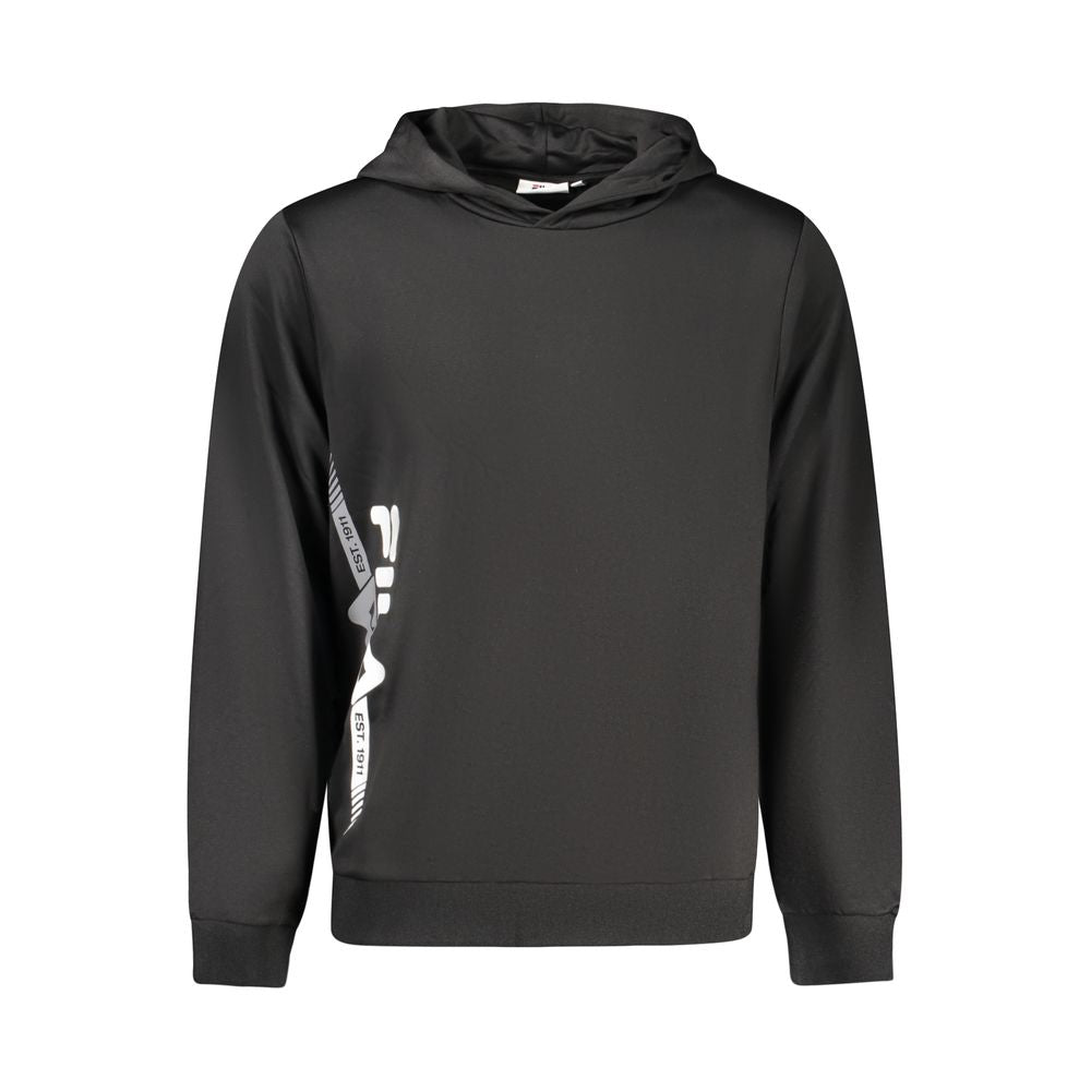 Fila Black Polyester Men Sweatshirt