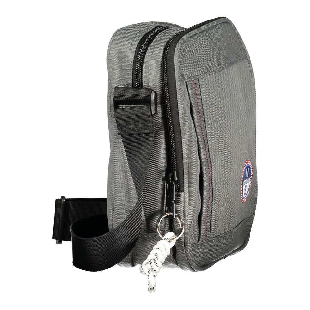 North Sails Grigio Polyester Men Shoulder Bag