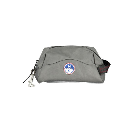 North Sails Grigio Polyester Men Beauty Case