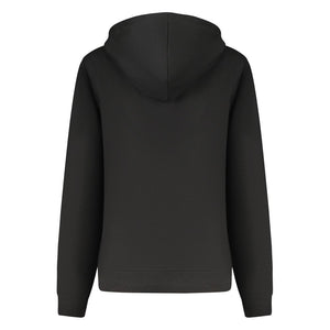 Fila Black Cotton Women Hoodie