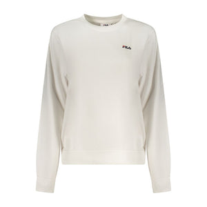 Fila White Cotton Women Sweatshirt