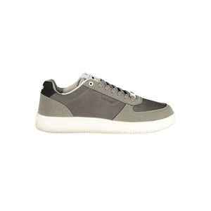 Gas Grigio Poliestere Men Sneaker