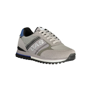 Gas Gray Polyurethane Men Sneaker