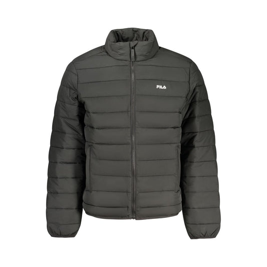 Fila Black Polyester Men's Jacket