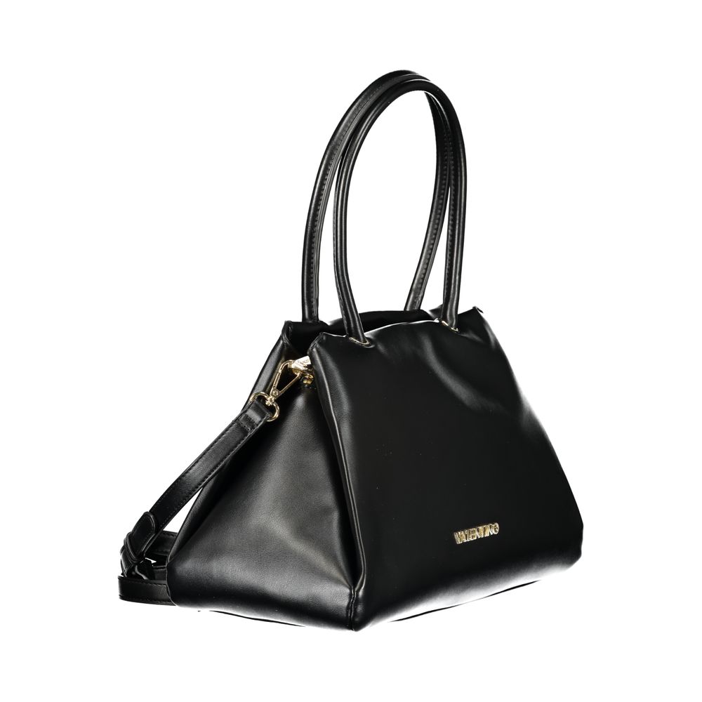 Mario Valentino Black Polyurethane Women Handbag
