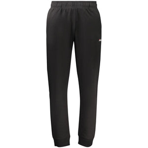 Fila Black Cotton Men's Sweatpant