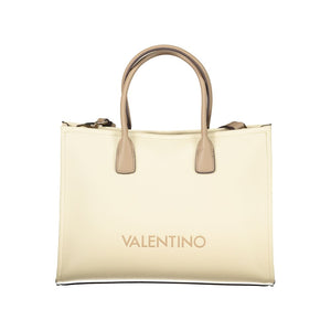 Mario Valentino Beige Polyurethane Women Handbag