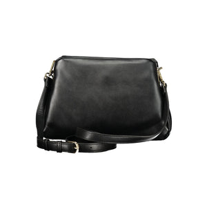 Mario Valentino Black Polyurethane Women Handbag