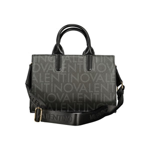 Mario Valentino Black Polyurethane Women Handbag