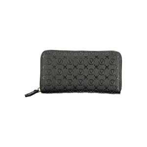 Mario Valentino Black Polyurethane Women Wallet