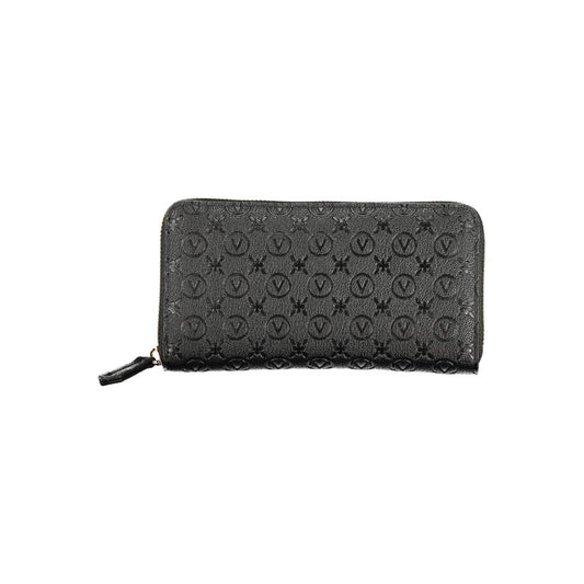 Mario Valentino Black Polyurethane Women Wallet