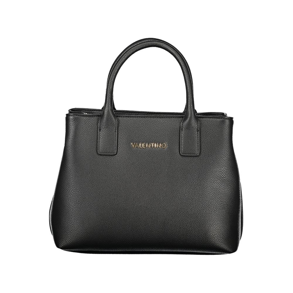 Mario Valentino Black Polyurethane Women Handbag